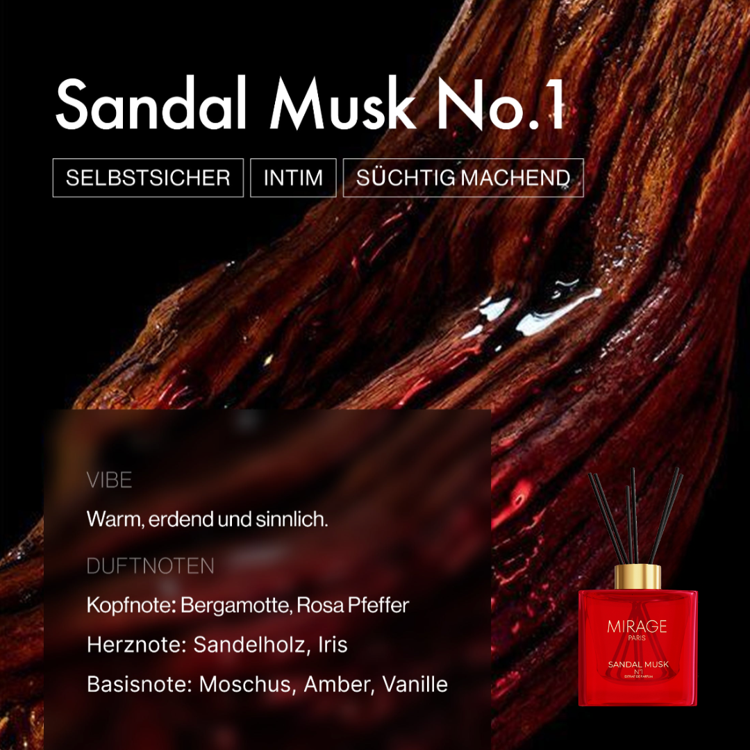 Mirage Room Diffuser Sandal Musk
