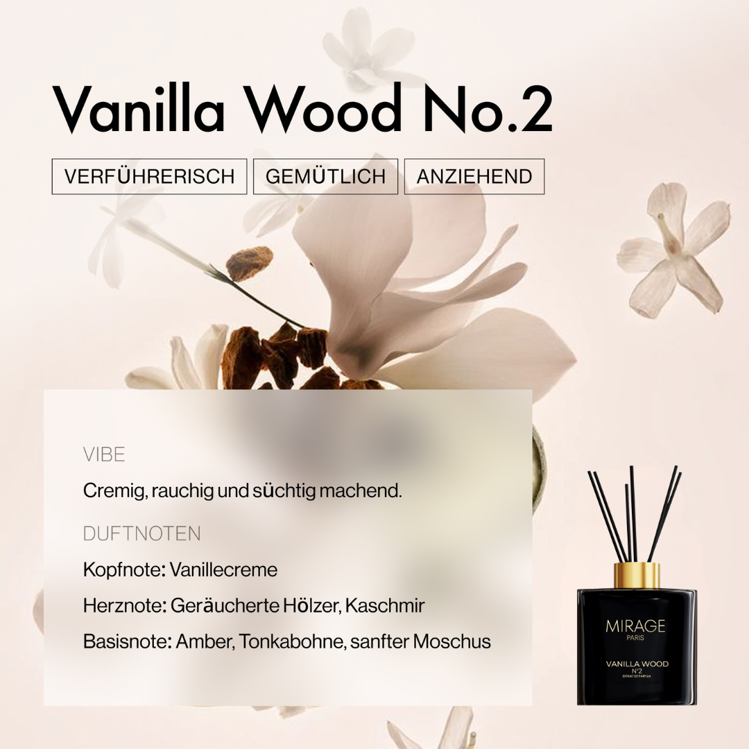 Mirage Room Diffuser Vanilla Wood